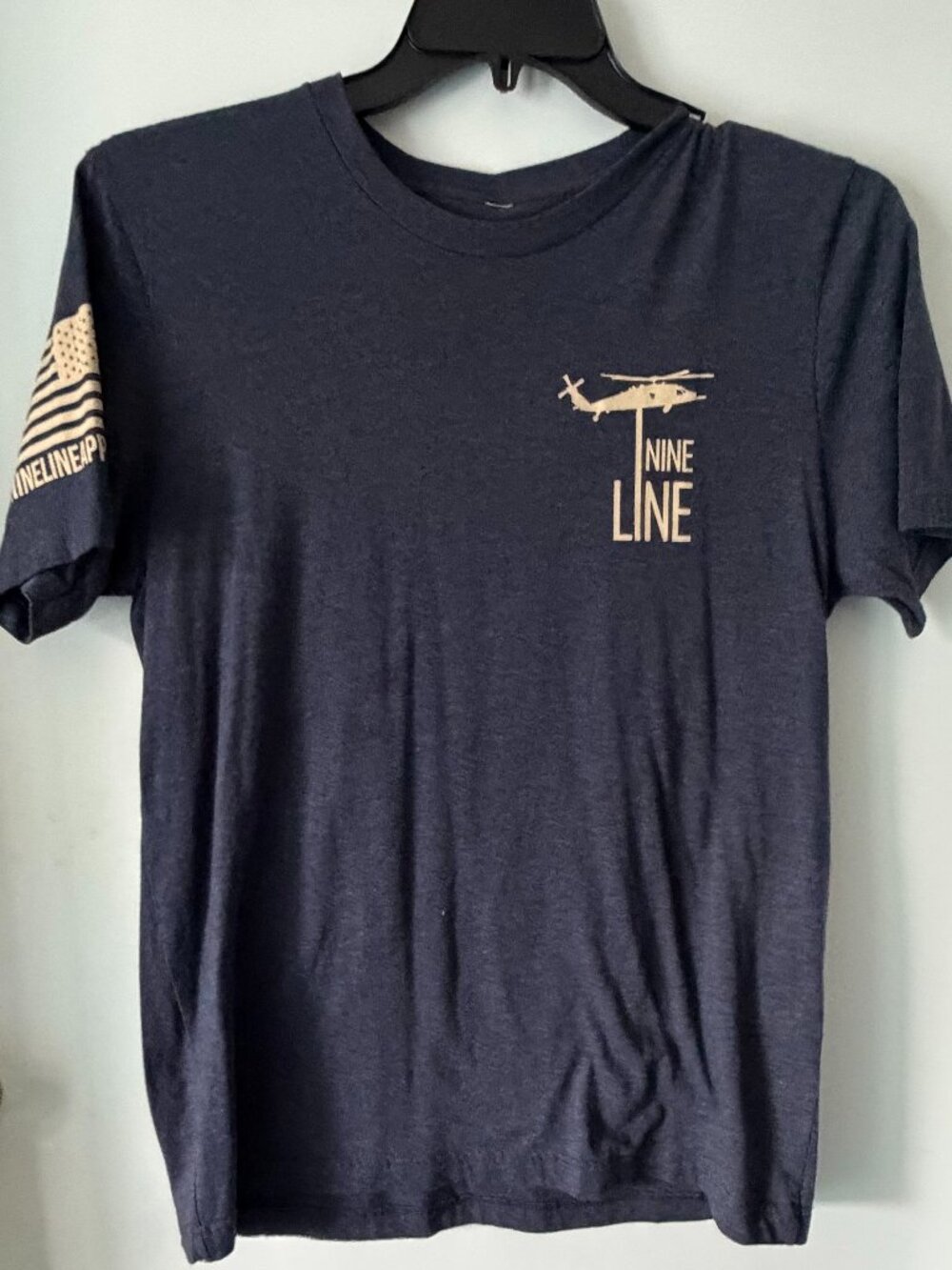 Nine Line Apparel T-shirt "We the People are Ready" George Washington Graphic L